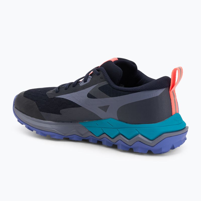 Încălțăminte de alergare pentru femei  Mizuno Wave Ibuki 5 Baritone blue/striking coral/irisbloom 3