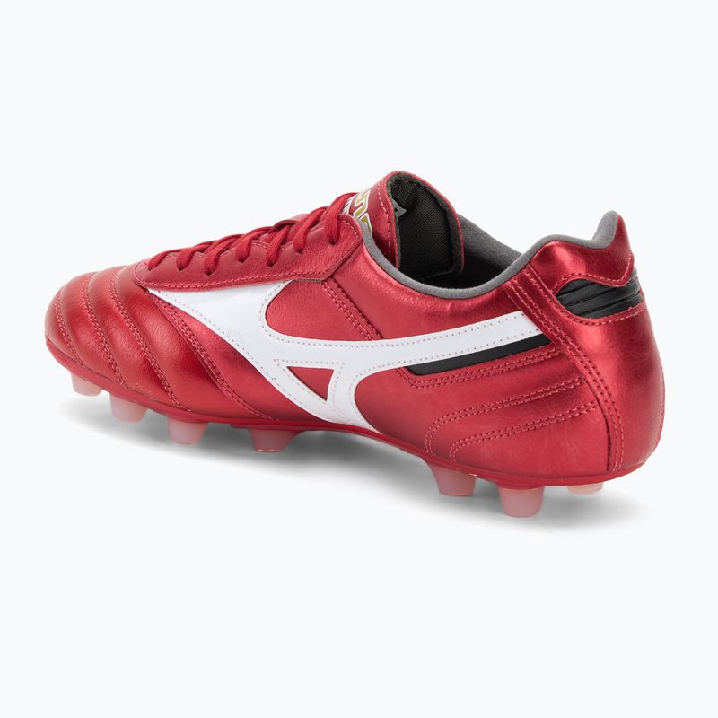 Încălțăminte de fotbal pentru bărbați Mizuno Morelia II Pro FG morelia 40th red/white/black 3