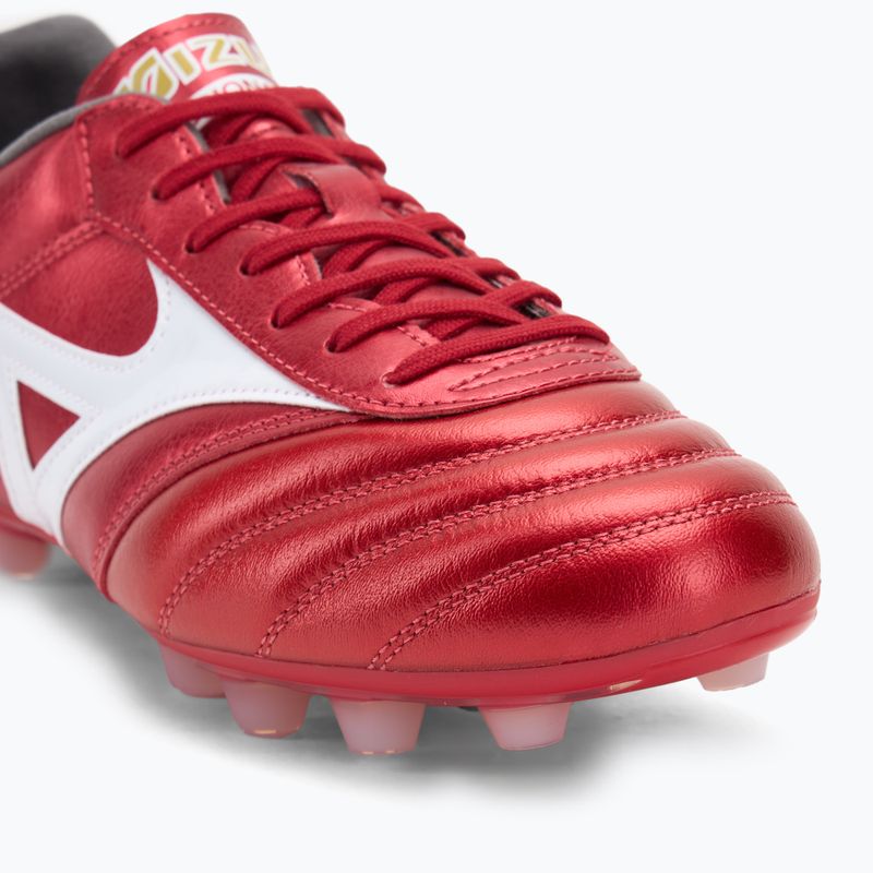 Încălțăminte de fotbal pentru bărbați Mizuno Morelia II Pro FG morelia 40th red/white/black 7