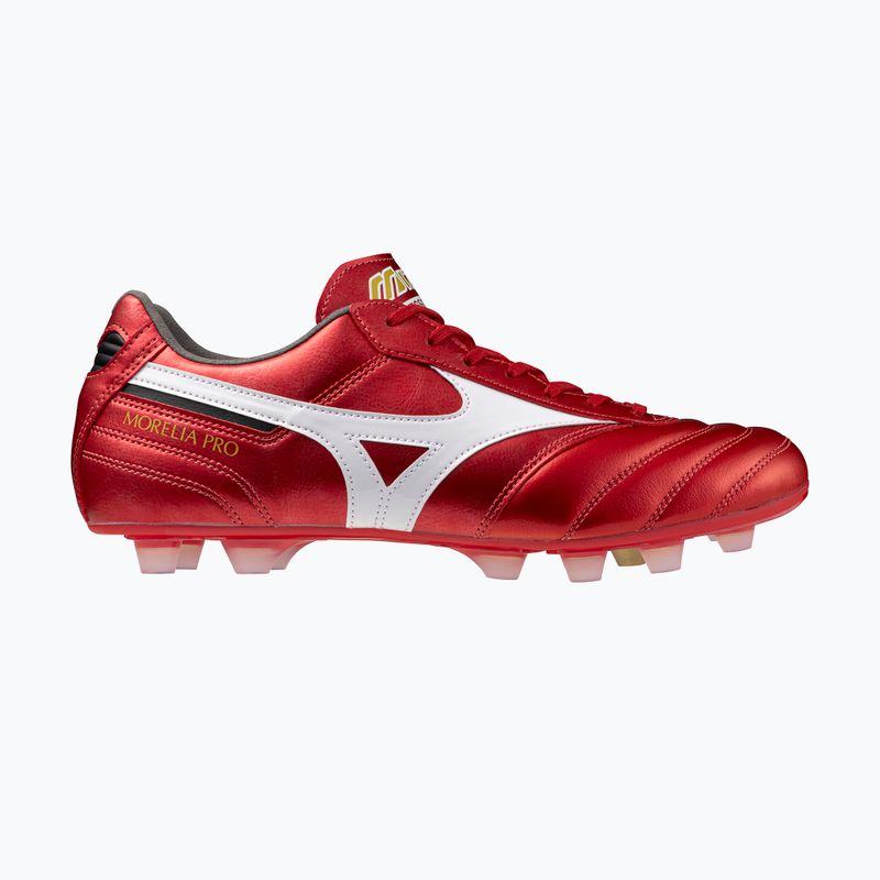 Încălțăminte de fotbal pentru bărbați Mizuno Morelia II Pro FG morelia 40th red/white/black