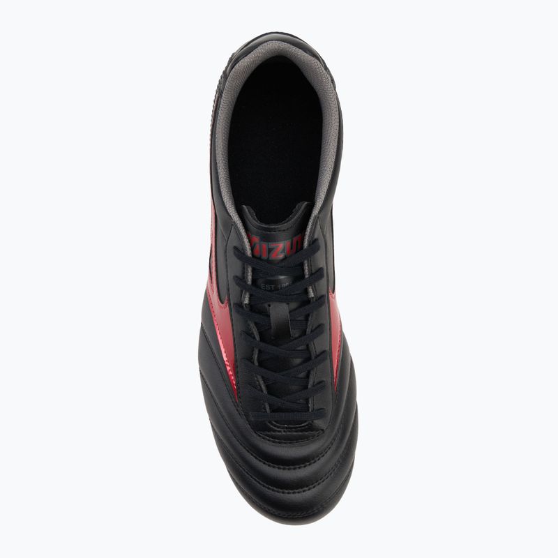 Încălțăminte de fotbal Mizuno Morelia II Club FG black/morelia 40th red/black sand 5
