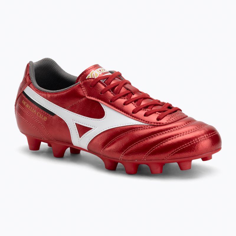 Încălțăminte de fotbal Mizuno Morelia II Club FG morelia 40th red/white/black