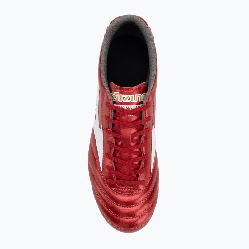 Încălțăminte de fotbal Mizuno Morelia II Club FG morelia 40th red/white/black 5