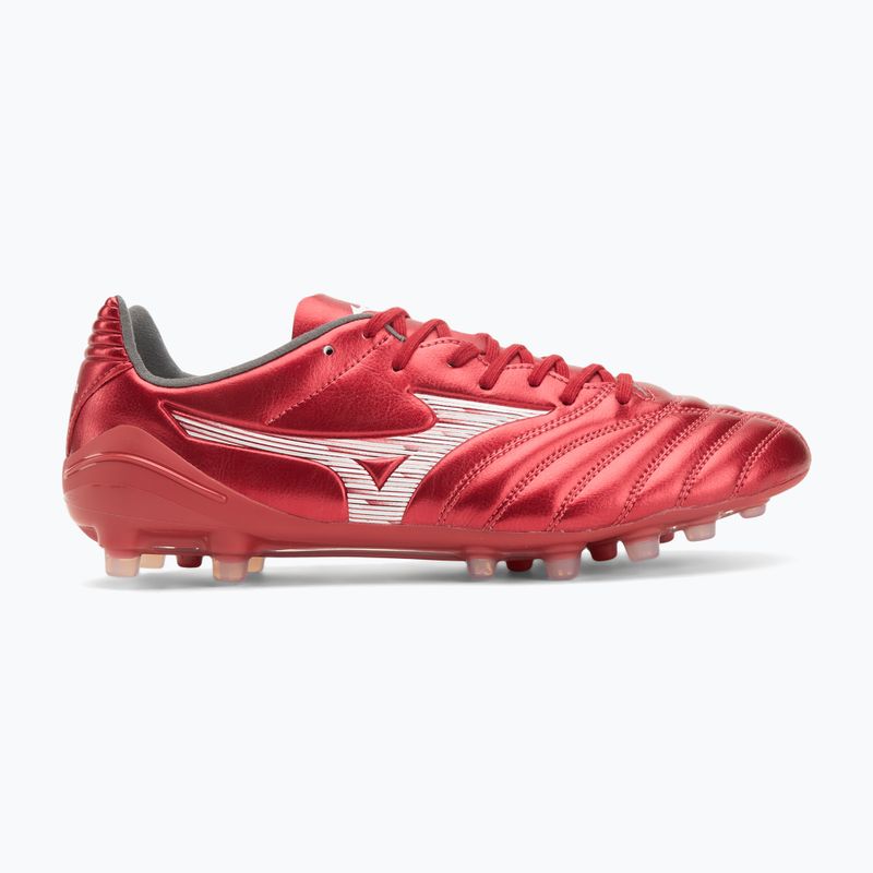 Încălțăminte de fotbal pentru bărbați Mizuno Monarcida Neo III Pro AG morelia 40th red/white 2