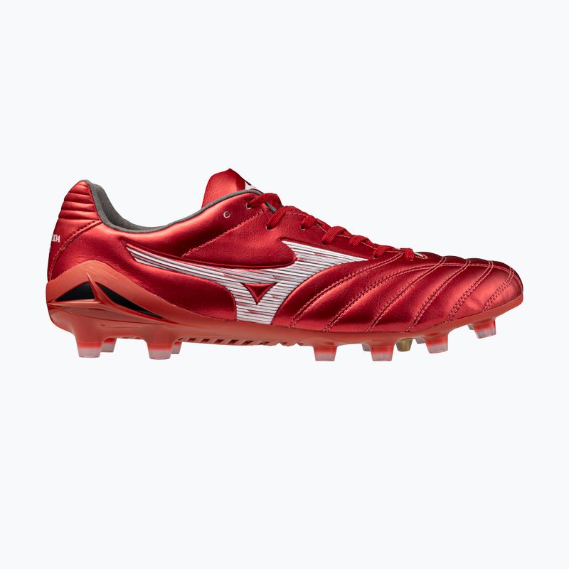 Încălțăminte de fotbal pentru bărbați Mizuno Monarcida Neo III Pro Md morelia 40th red/white 8