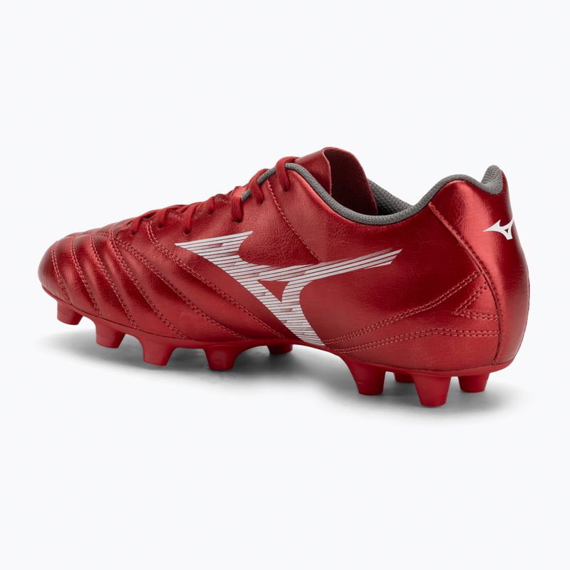 Încălțăminte de fotbal  Mizuno Monarcida Neo III Select Md morelia 40th red/white 3