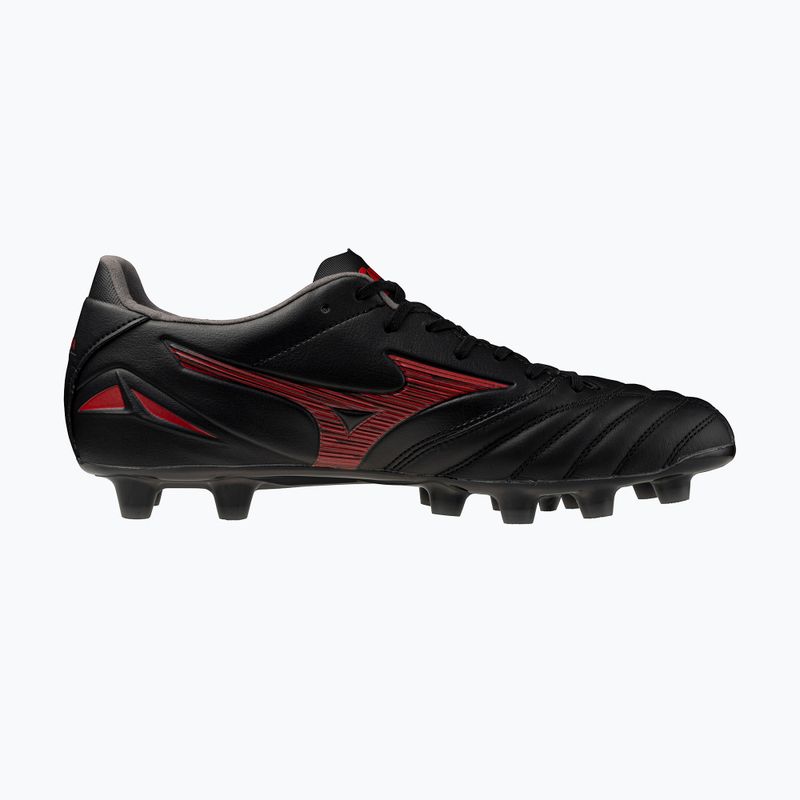 Încălțăminte de fotbal pentru bărbați Mizuno Morelia Neo IV Pro MD black/morelia 40th red/black 9