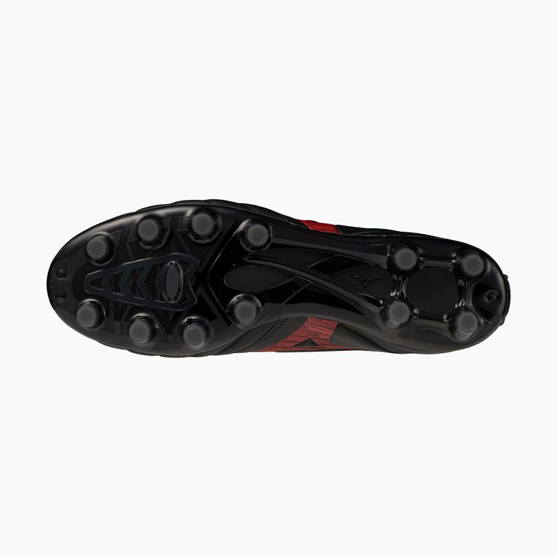 Încălțăminte de fotbal pentru bărbați Mizuno Morelia Neo IV Pro MD black/morelia 40th red/black 11