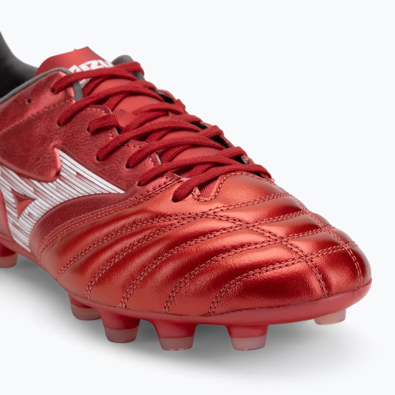 Încălțăminte de fotbal pentru bărbați Mizuno Morelia Neo IV Pro MD morelia 40th red/white/black 7