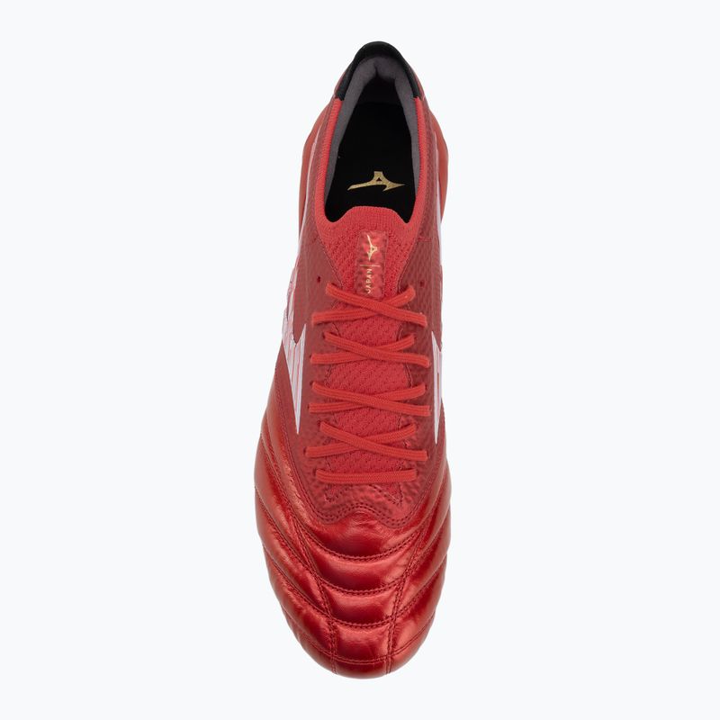 Ghete de fotbal pentru bărbați Mizuno Morelia Neo IV β Japan Fg morelia 40th red/white/black 5