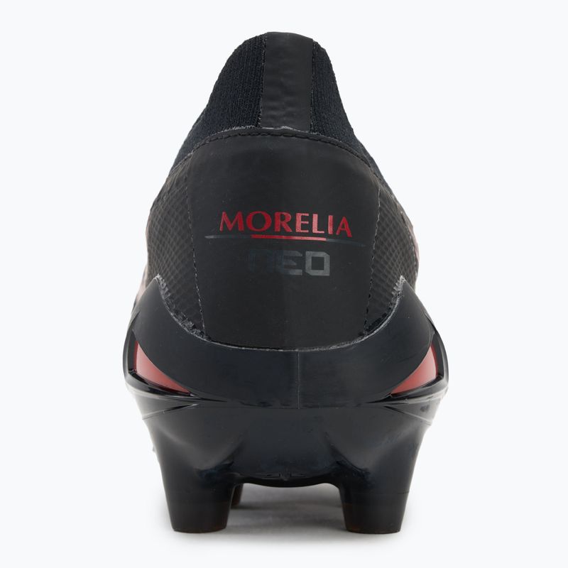 Încălțăminte de fotbal pentru bărbați Mizuno Morelia Neo IV Β Elite MD black/morelia 40th red/black 6