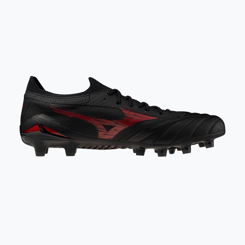 Încălțăminte de fotbal pentru bărbați Mizuno Morelia Neo IV Β Elite MD black/morelia 40th red/black 9