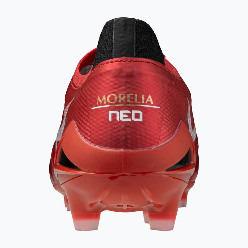 Încălțăminte de fotbal pentru bărbați Mizuno Morelia Neo IV Β Elite MD morelia 40th red/white/black 10