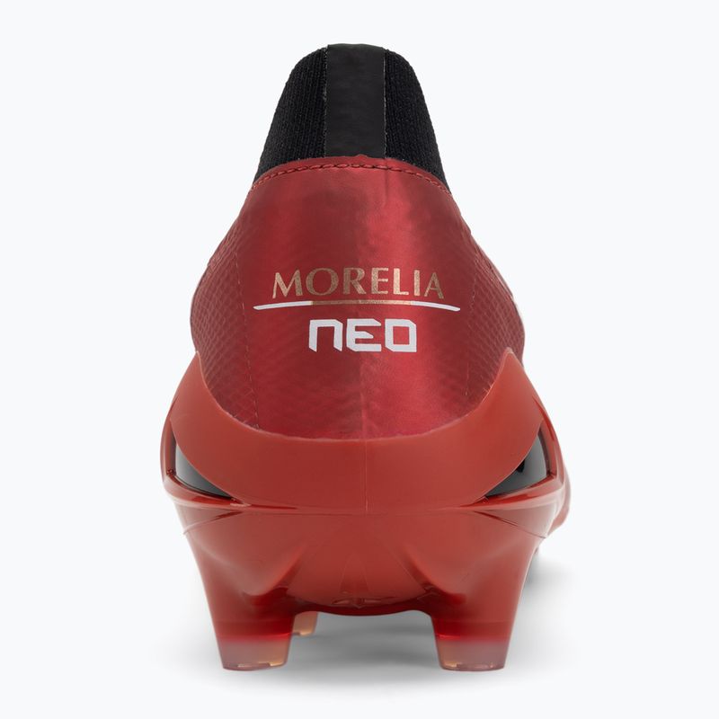 Încălțăminte de fotbal pentru bărbați Mizuno Morelia Neo IV Β Elite MD morelia 40th red/white/black 6