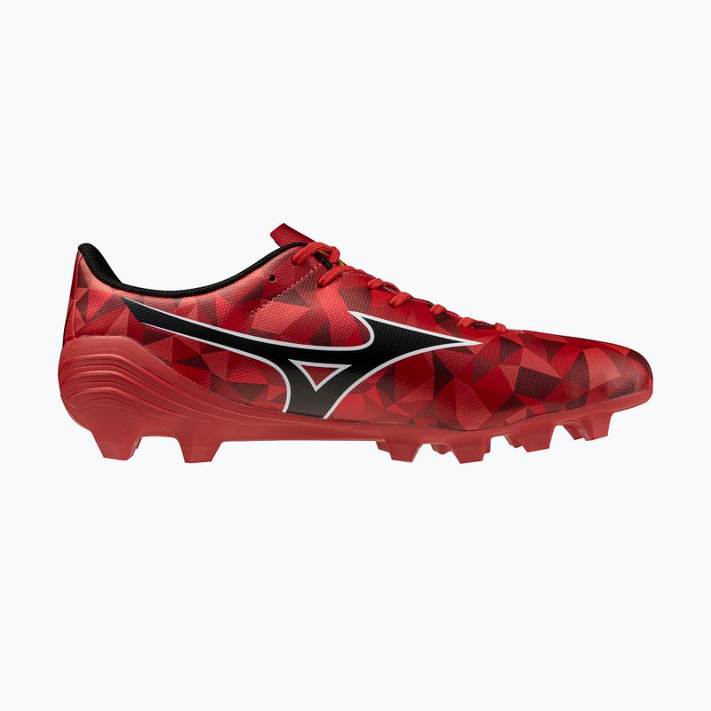 Încălțăminte de fotbal Mizuno α II Select Md morelia 40th red/black/gold 2