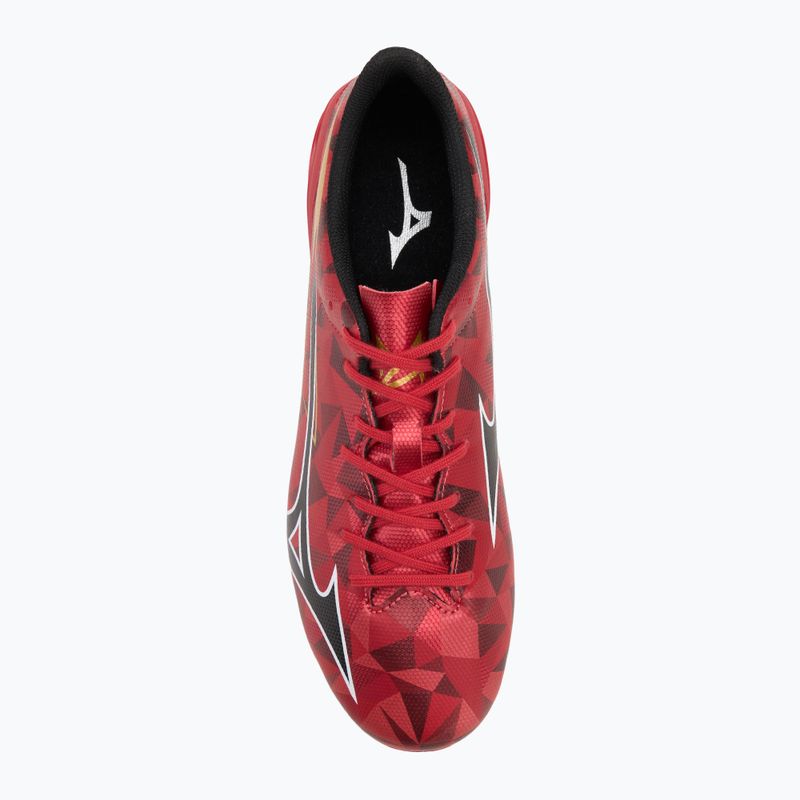Încălțăminte de fotbal Mizuno α II Select Md morelia 40th red/black/gold 5