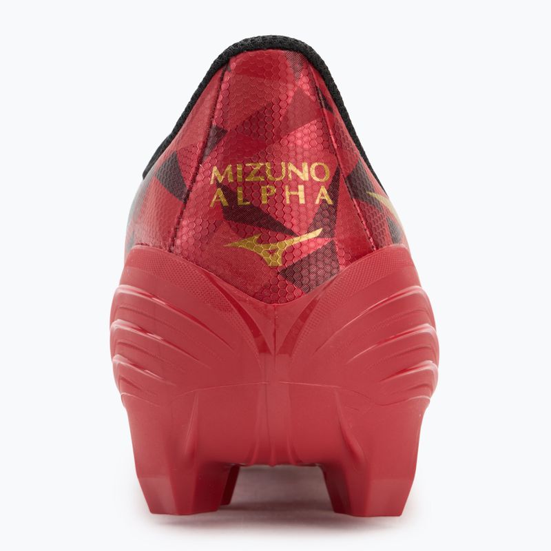 Încălțăminte de fotbal Mizuno α II Select Md morelia 40th red/black/gold 6
