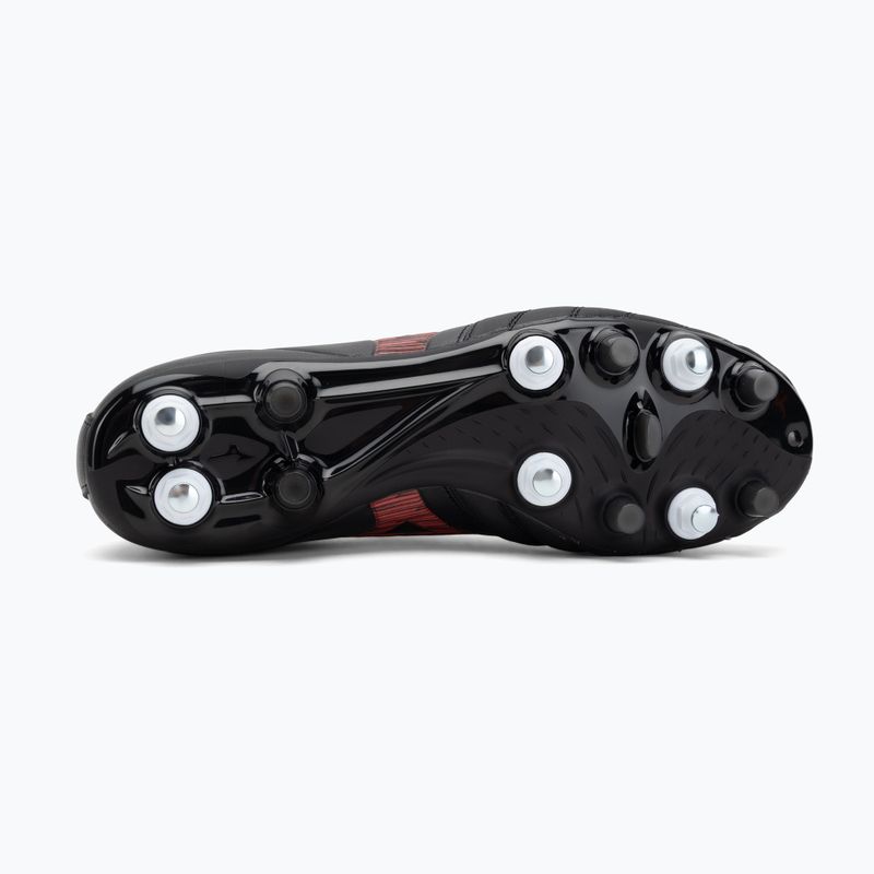 Încălțăminte de fotbal pentru bărbați Mizuno Morelia Neo IV Pro Mix black/morelia 40th red/black 4