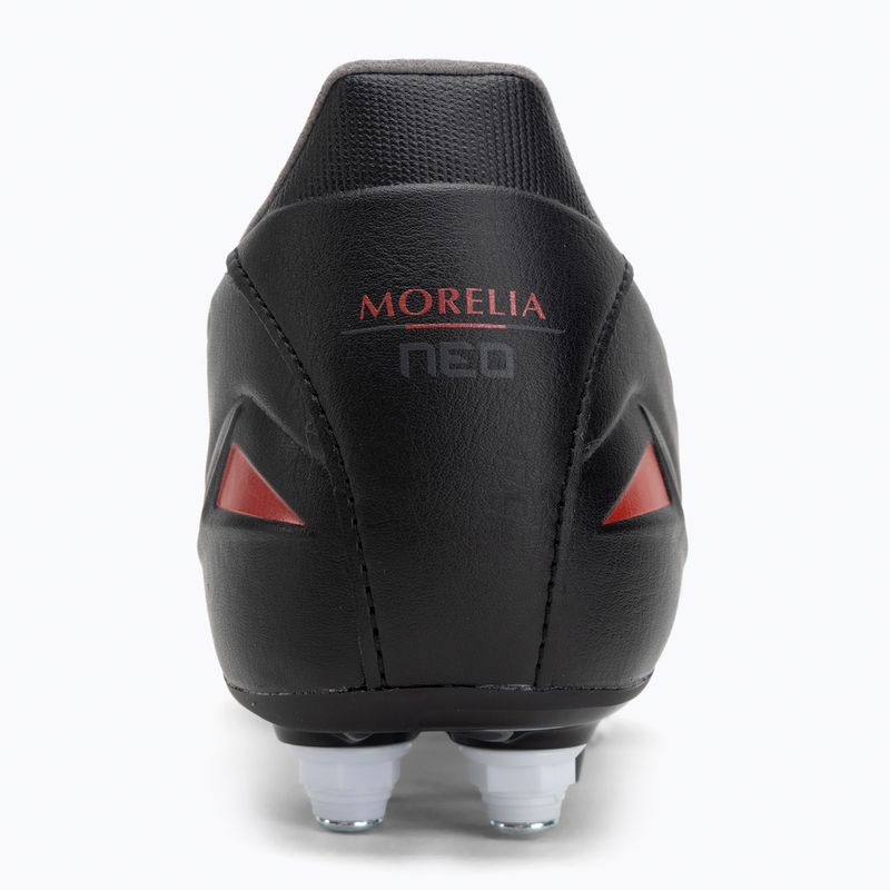 Încălțăminte de fotbal pentru bărbați Mizuno Morelia Neo IV Pro Mix black/morelia 40th red/black 6