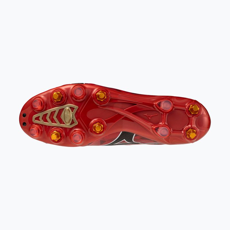 Încălțăminte de fotbal pentru bărbați Mizuno α II Japan Mix morelia 40th red/black/gold 4