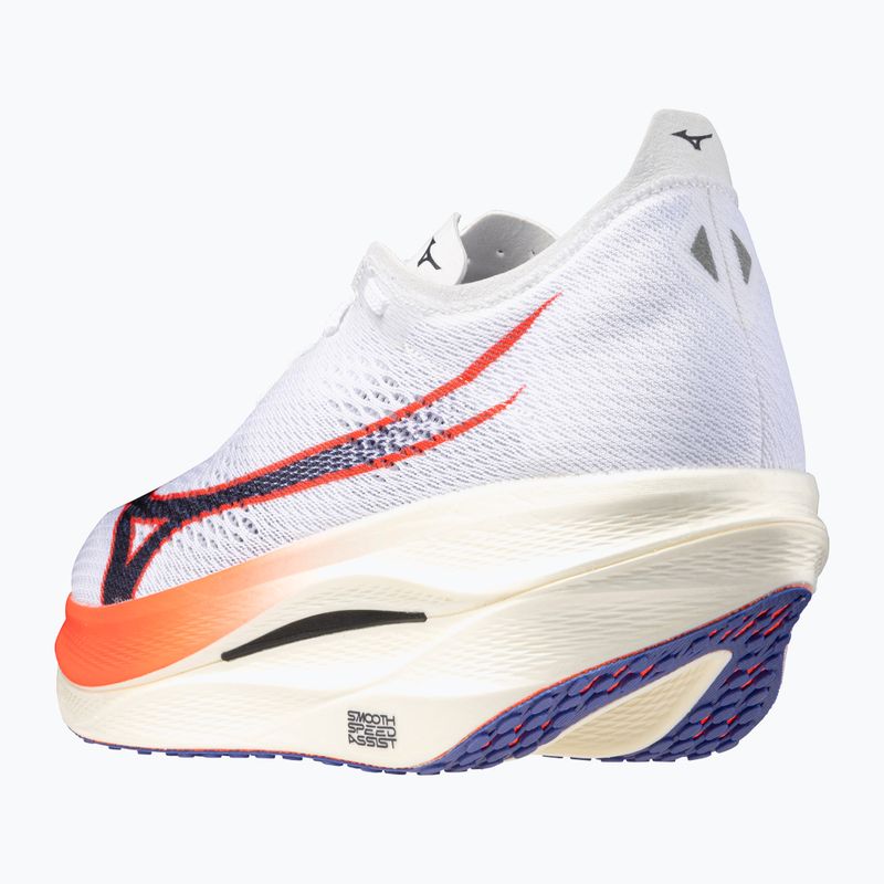 Încălțăminte de alergare Mizuno Wave Rebellion Pro 3 white/baritone blue/fiery cora 4