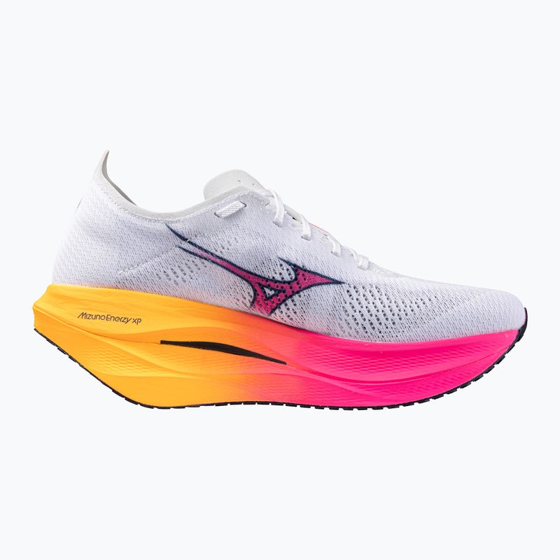Încălțăminte de alergare Mizuno Wave Rebellion Pro 3 white/pink tetra/tang orange 2