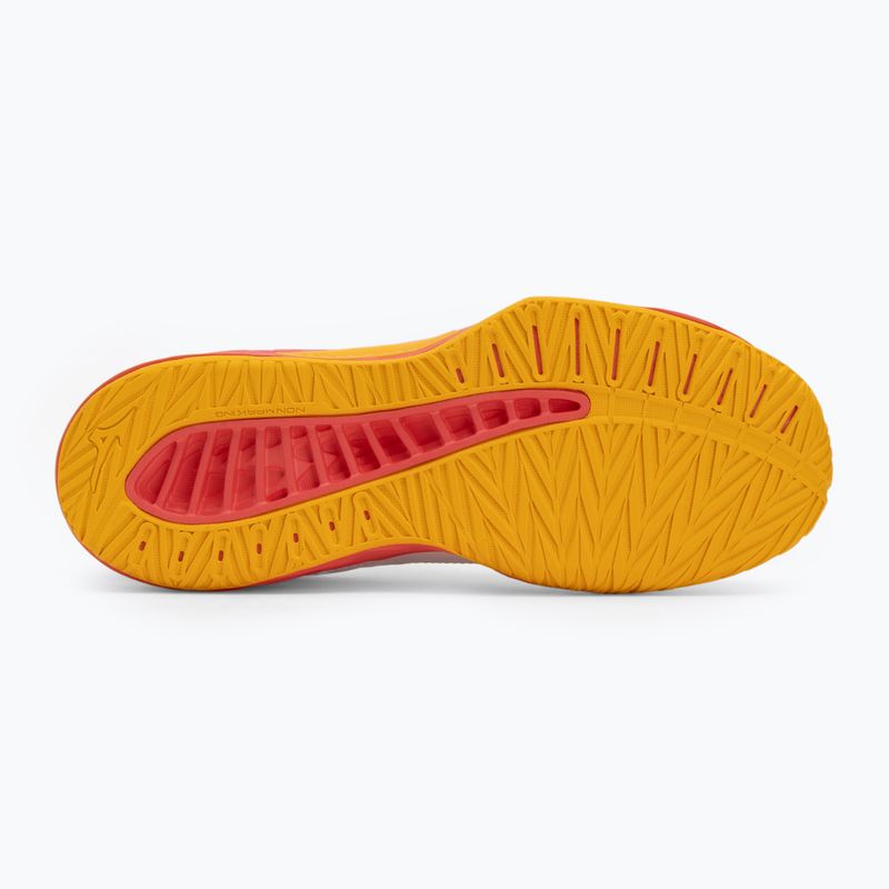 Încălțăminte de volei Mizuno Thunder Blade Z white/fiery coral 2/citrus 5
