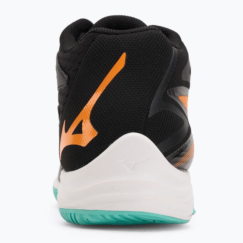 Încălțăminte de volei Mizuno Thunder Blade Z Mid black/tangelo/ice green 6