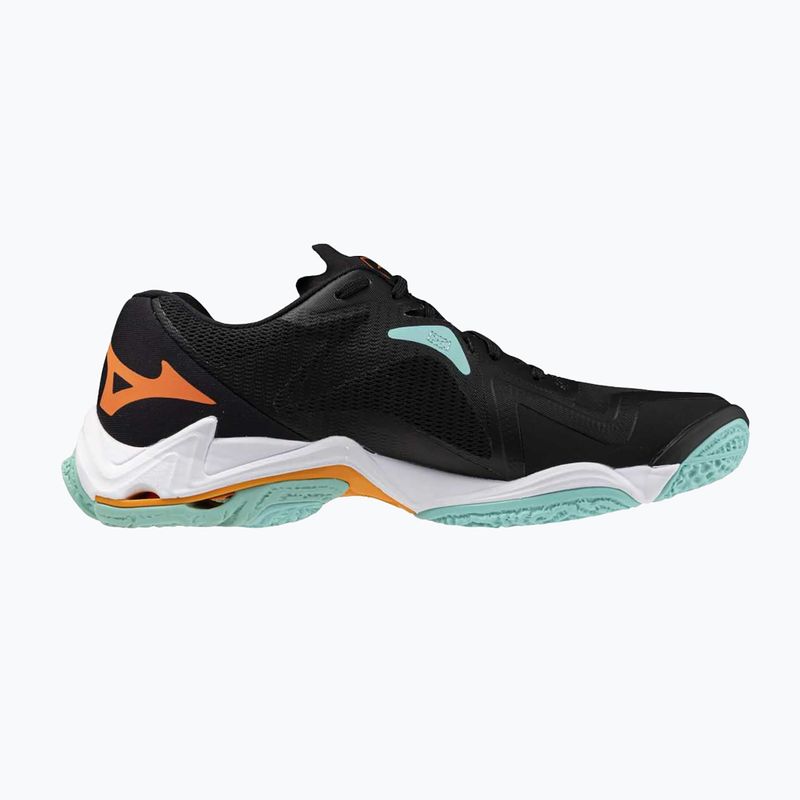 Încălțăminte de volei Mizuno Wave Lightning Z8 black/tangelo/ice green 2