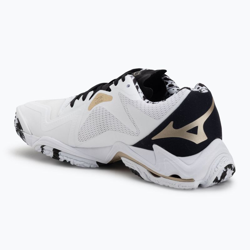 Încălțăminte de volei Mizuno Wave Lightning Z8 white/black/gold 3