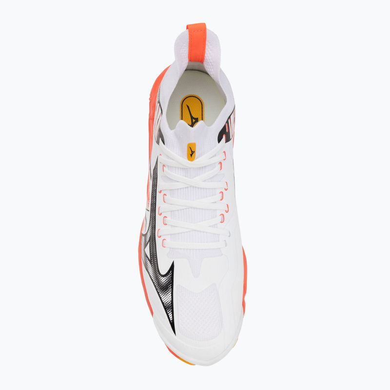 Încălțăminte de voleiMizuno Wave Lightning Neo 3 white/fiery coral 2/citrus 5