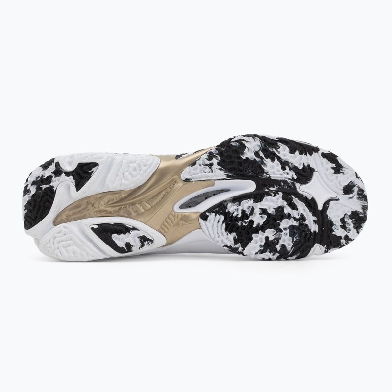 Încălțăminte de volei Mizuno Wave Lightning Z8 Mid White/Black/Gold 4