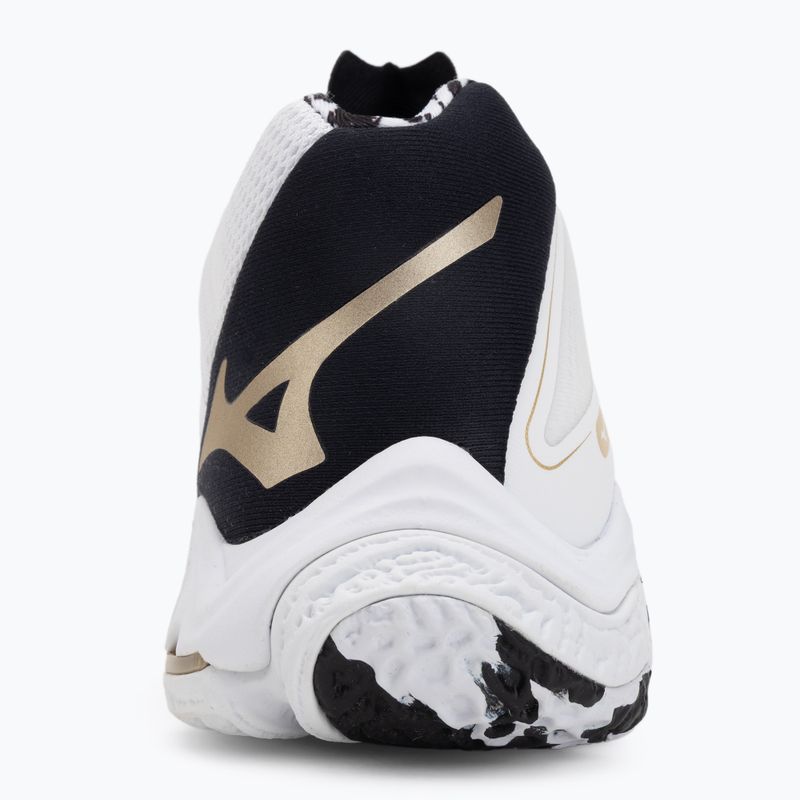 Încălțăminte de volei Mizuno Wave Lightning Z8 Mid White/Black/Gold 6
