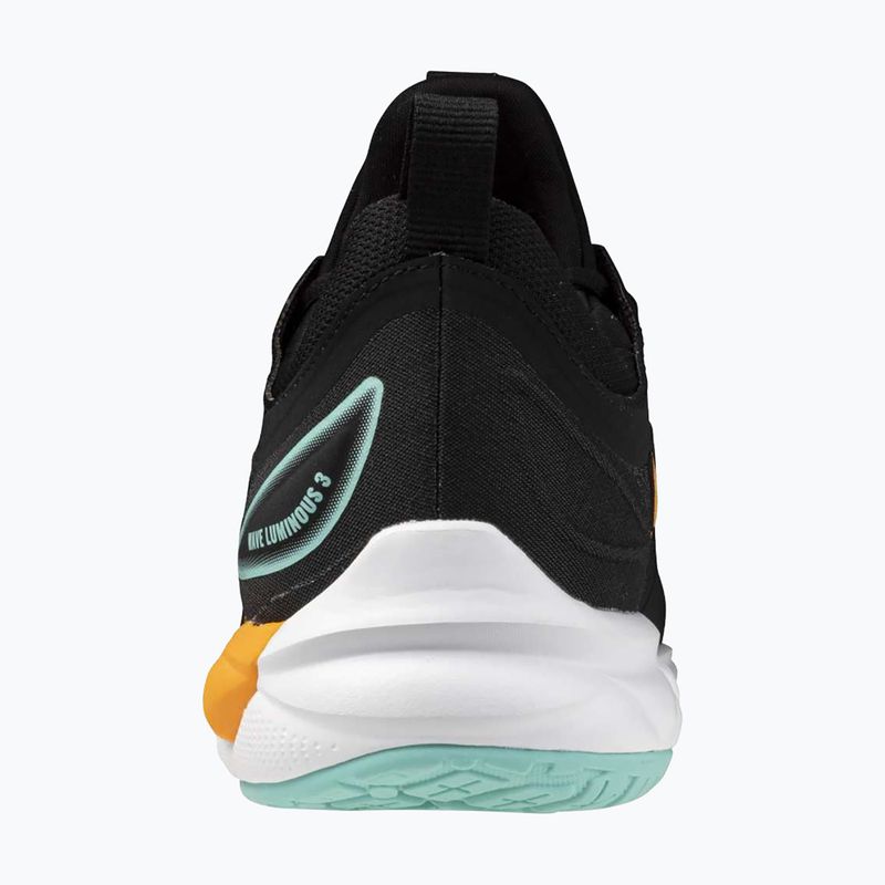 Încălțăminte de volei Mizuno Wave Luminous 3 black/tangelo/ice green 3