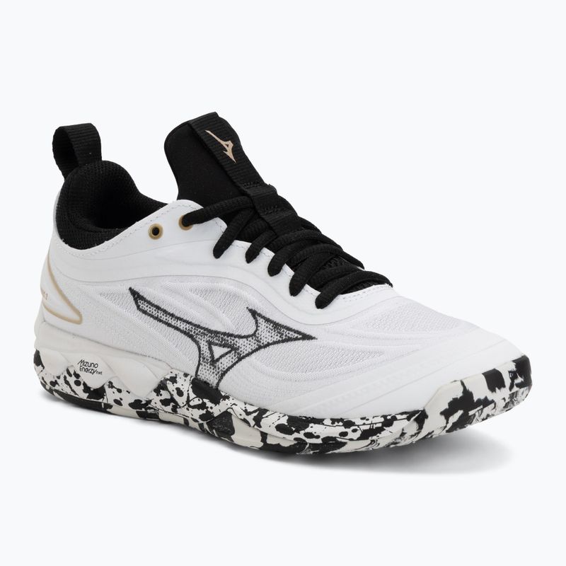 Încălțăminte de volei Mizuno Wave Luminous 3 white/black/ge gold