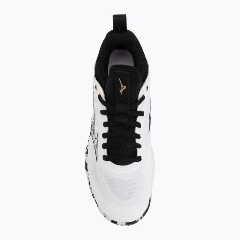Încălțăminte de volei Mizuno Wave Luminous 3 white/black/ge gold 5