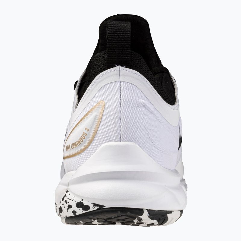 Încălțăminte de volei Mizuno Wave Luminous 3 white/black/ge gold 3