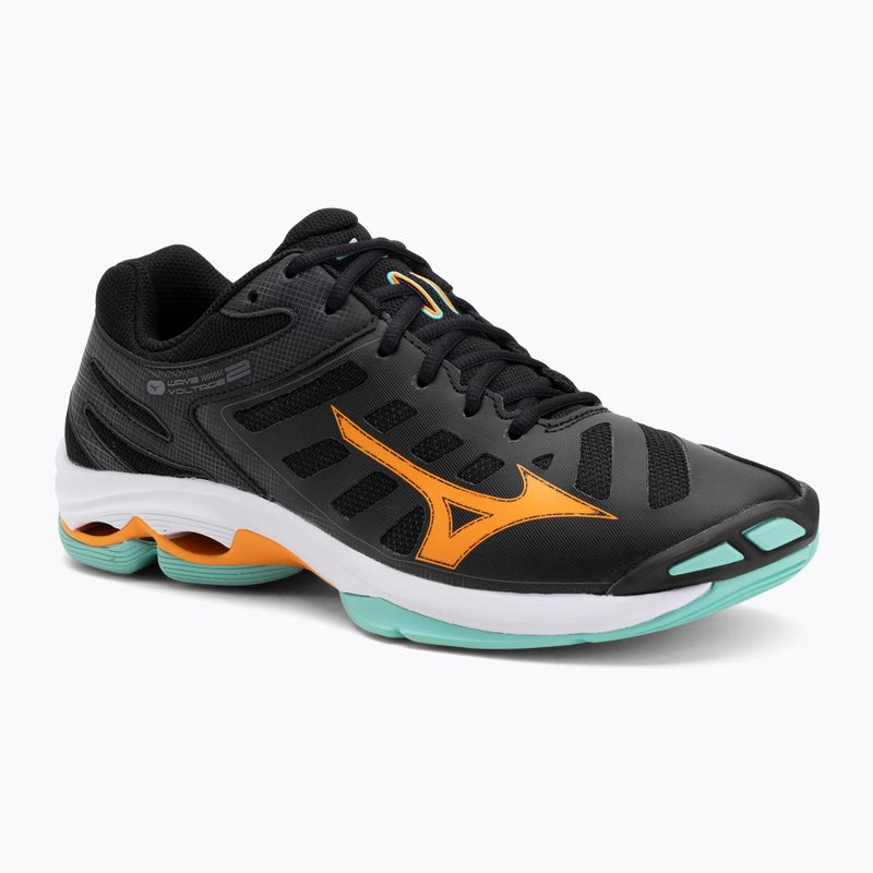 Încălțăminte de volei Mizuno Wave Voltage 2 black/tangelo/ice green