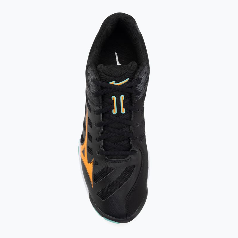 Încălțăminte de volei Mizuno Wave Voltage 2 black/tangelo/ice green 5