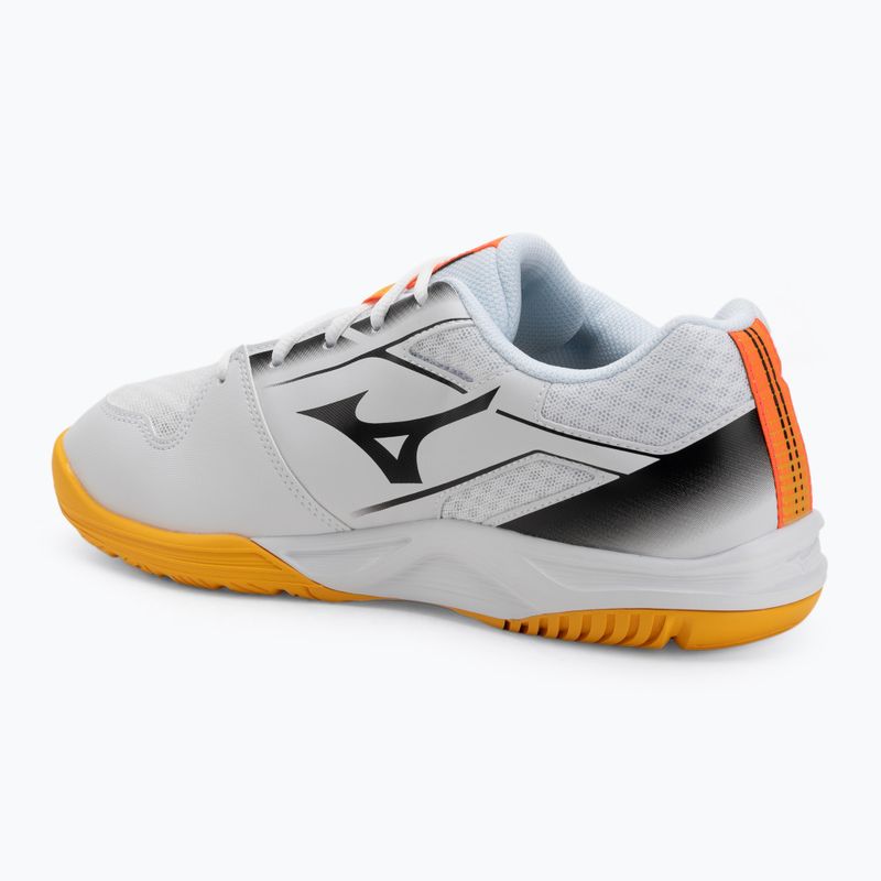 Încălțăminte de volei Mizuno Cyclone Speed 5 white/fiery coral 2/citrus 3