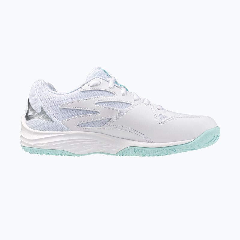 Încălțăminte de volei pentru femei Mizuno Thunder Blade Z white/blue tint 2
