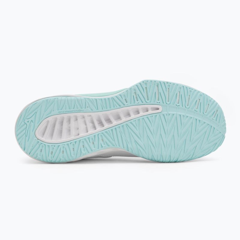 Încălțăminte de volei pentru femei Mizuno Thunder Blade Z white/blue tint 4