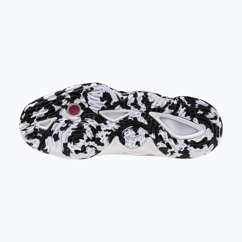 Încălțăminte de volei Mizuno Wave Momentum Elite white/black/ge gold 11