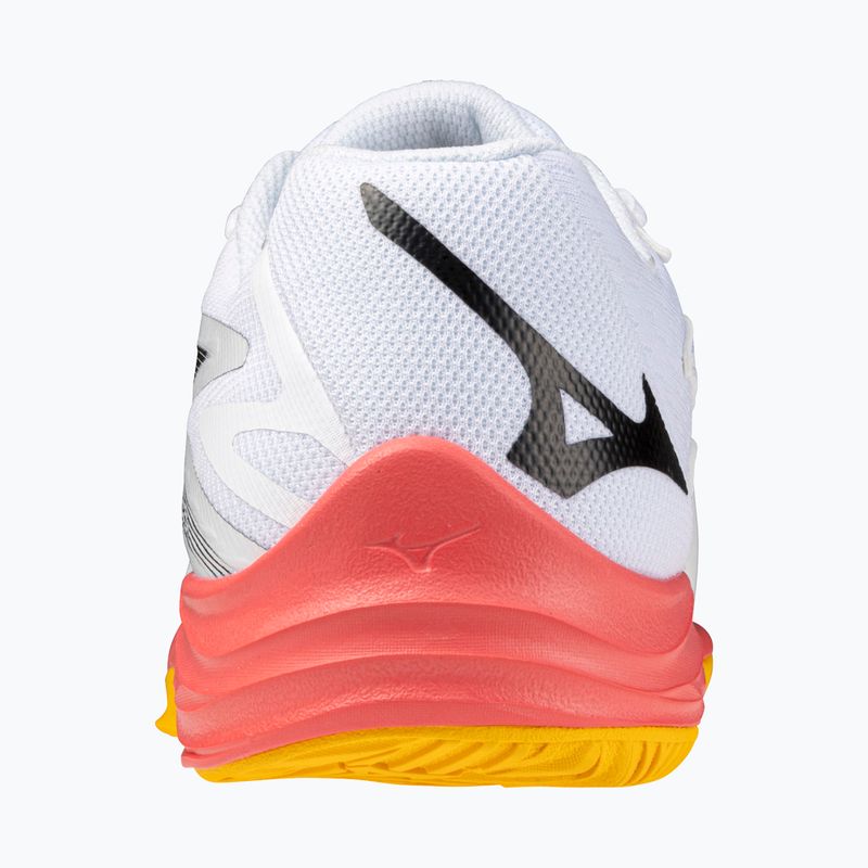 Încălțăminte de volei pentru copii Mizuno Lightning Star Z7 alb/coral aprins 2/citrus 3