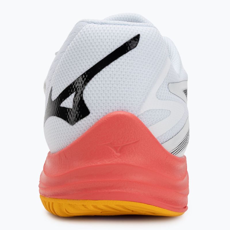 Încălțăminte de volei pentru copii Mizuno Lightning Star Z7 alb/coral aprins 2/citrus 6