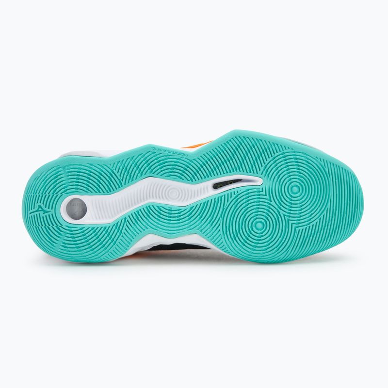 Încălțăminte de volei Mizuno Wave Momentum Pro black/tangelo/ice green 4