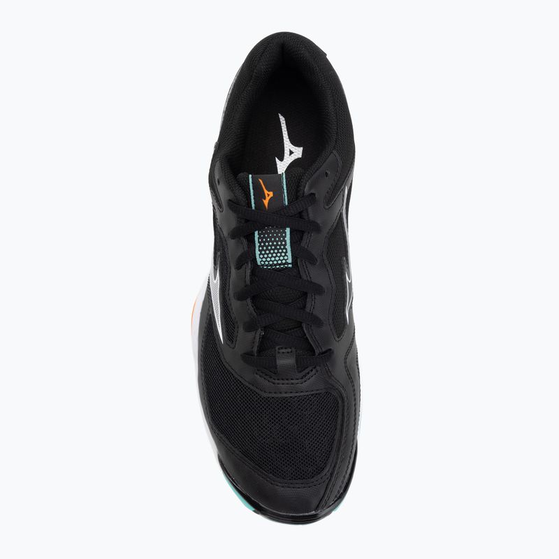 Încălțăminte de handbal Mizuno Wave Phantom 3 black/tangelo/ice green 5