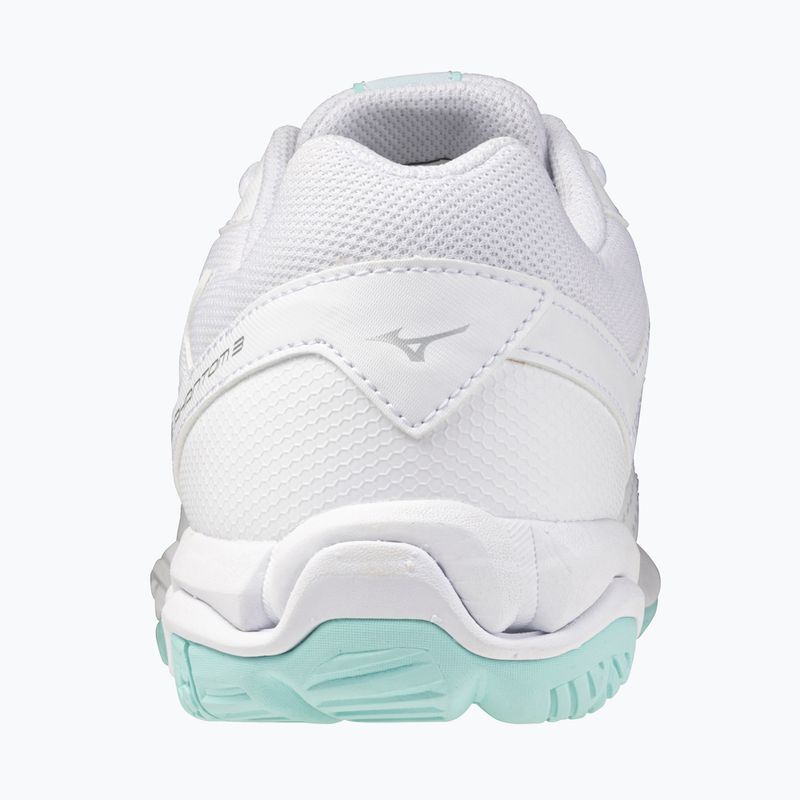 Încălțăminte de handbal pentru femei Mizuno Wave Phantom 3 white/blue tint 3