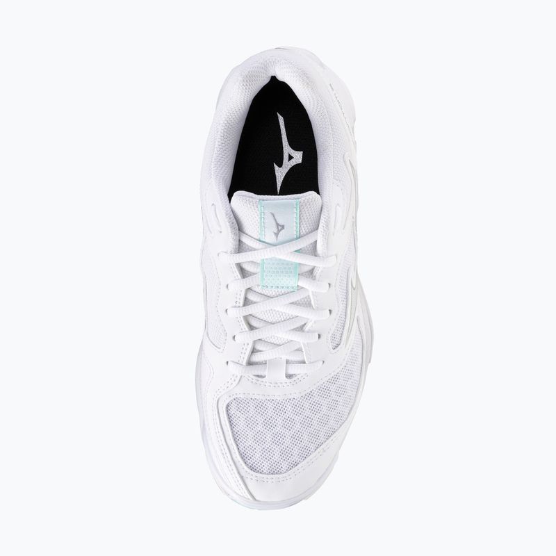 Încălțăminte de handbal pentru femei Mizuno Wave Phantom 3 white/blue tint 5