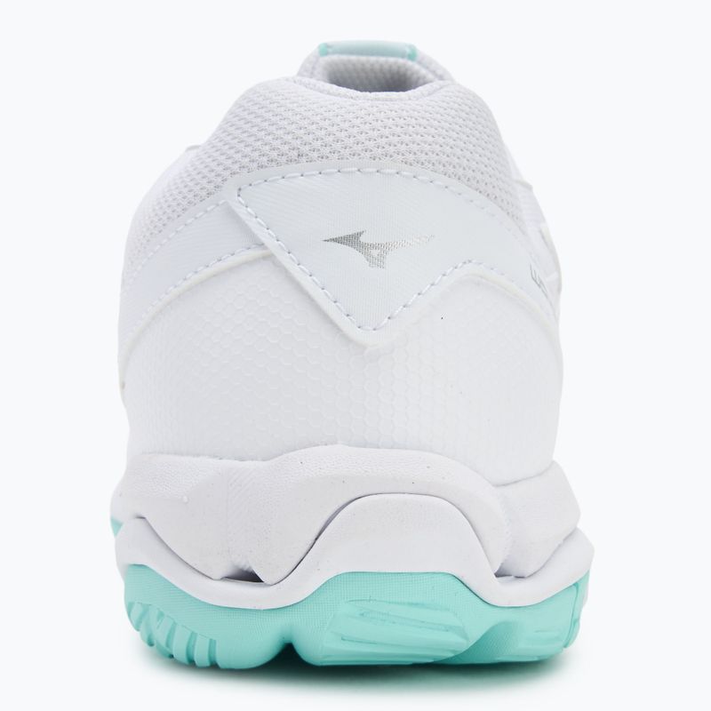 Încălțăminte de handbal pentru femei Mizuno Wave Phantom 3 white/blue tint 6